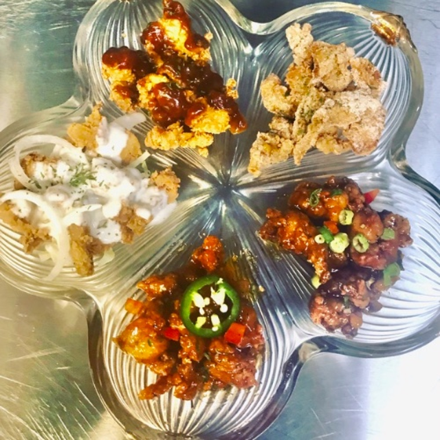 Sauce Sampler (5 가지 소 스 샘 플러).