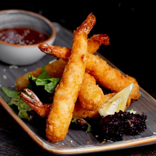Shrimp Tempura 새우 튀김.