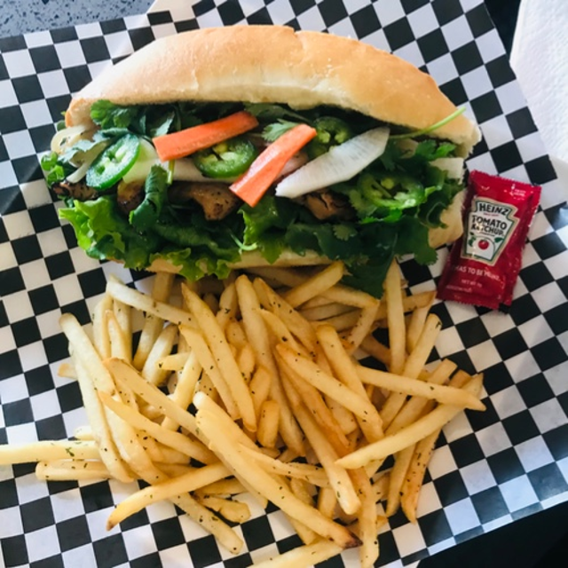 BBQ Chicken Sandwich.