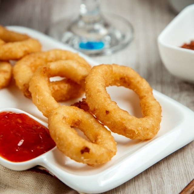 Onion Rings 양파 링.